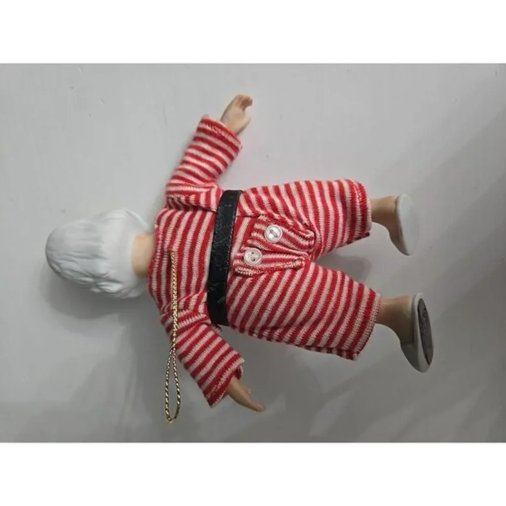 Vintage Gift World‎ of Gorham Slumbering Santa Figurine Ornament Rare Unique 6